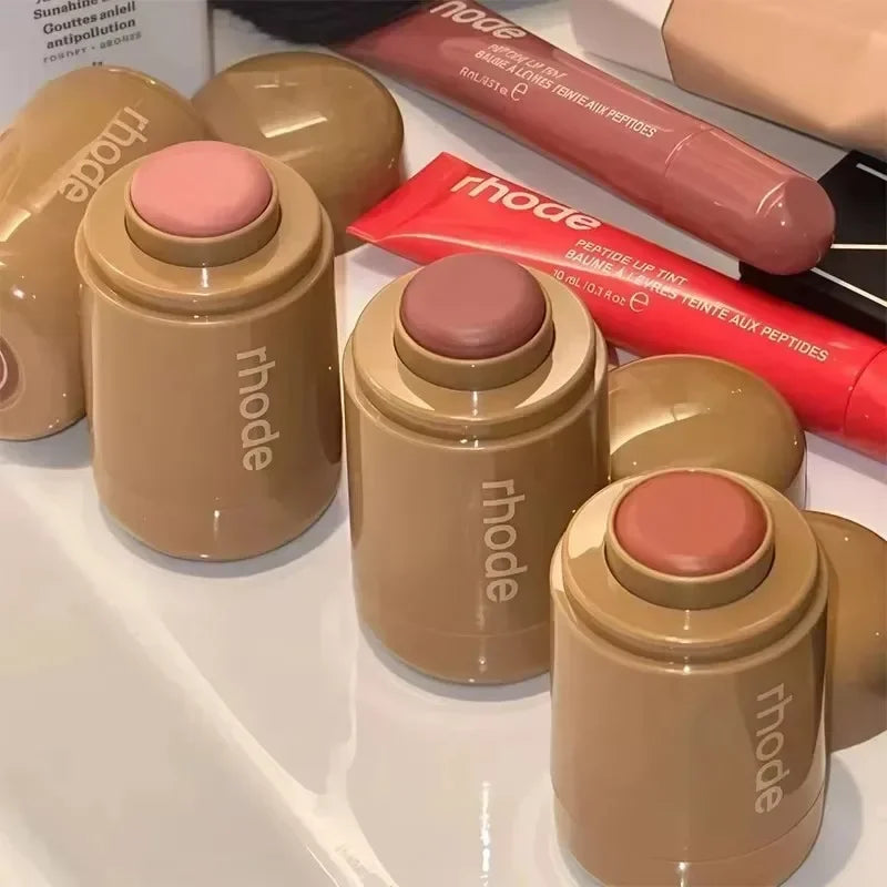 Hot Brand Fashion Cosmetics Portable Pocket Gift Bag Lip Gloss with Pattern Paste Powder Blusher Stick Blush Cream Daily Makeup