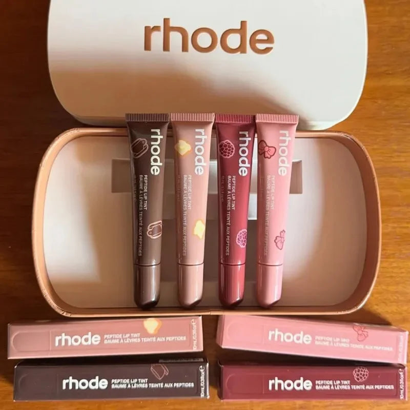 Hot Brand Fashion Cosmetics Portable Pocket Gift Bag Lip Gloss with Pattern Paste Powder Blusher Stick Blush Cream Daily Makeup
