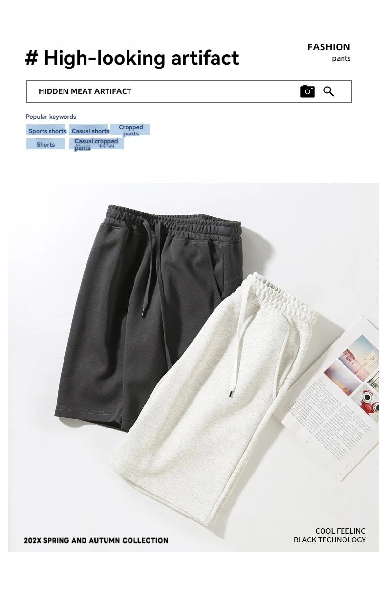 Fashionable Ultra-thin Cotton Neutral Shorts For Sports
