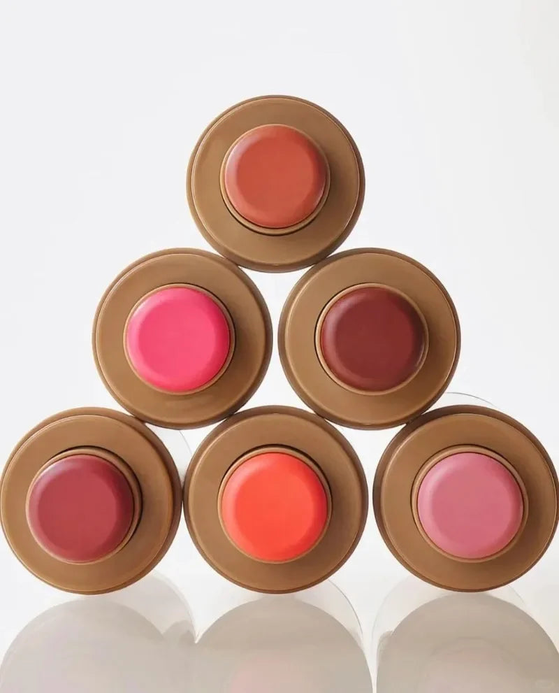 Hot Brand Fashion Cosmetics Portable Pocket Gift Bag Lip Gloss with Pattern Paste Powder Blusher Stick Blush Cream Daily Makeup