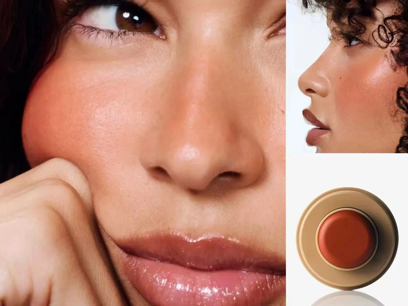 Hot Brand Fashion Cosmetics Portable Pocket Gift Bag Lip Gloss with Pattern Paste Powder Blusher Stick Blush Cream Daily Makeup