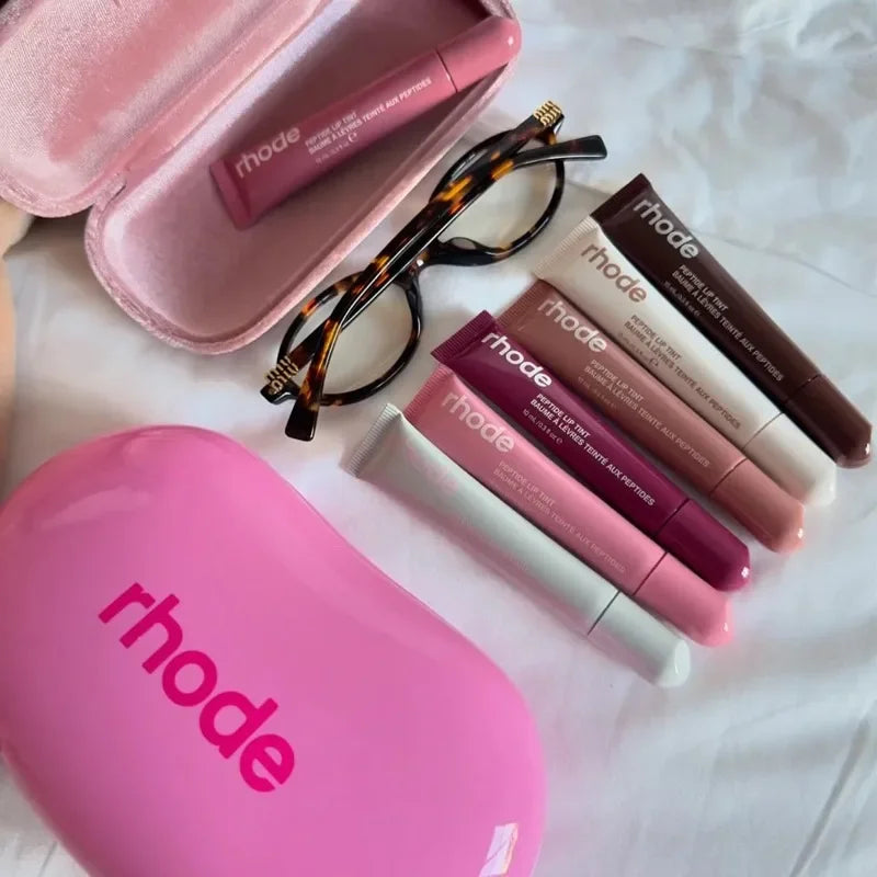 Hot Brand Fashion Cosmetics Portable Pocket Gift Bag Lip Gloss with Pattern Paste Powder Blusher Stick Blush Cream Daily Makeup