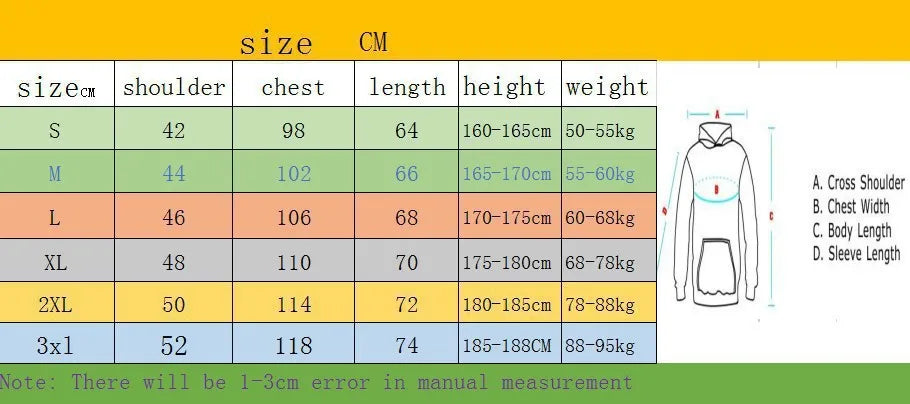 Casual Hoodies Unisex Autumn/Spring/Winter