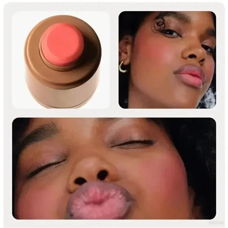 Hot Brand Fashion Cosmetics Portable Pocket Gift Bag Lip Gloss with Pattern Paste Powder Blusher Stick Blush Cream Daily Makeup