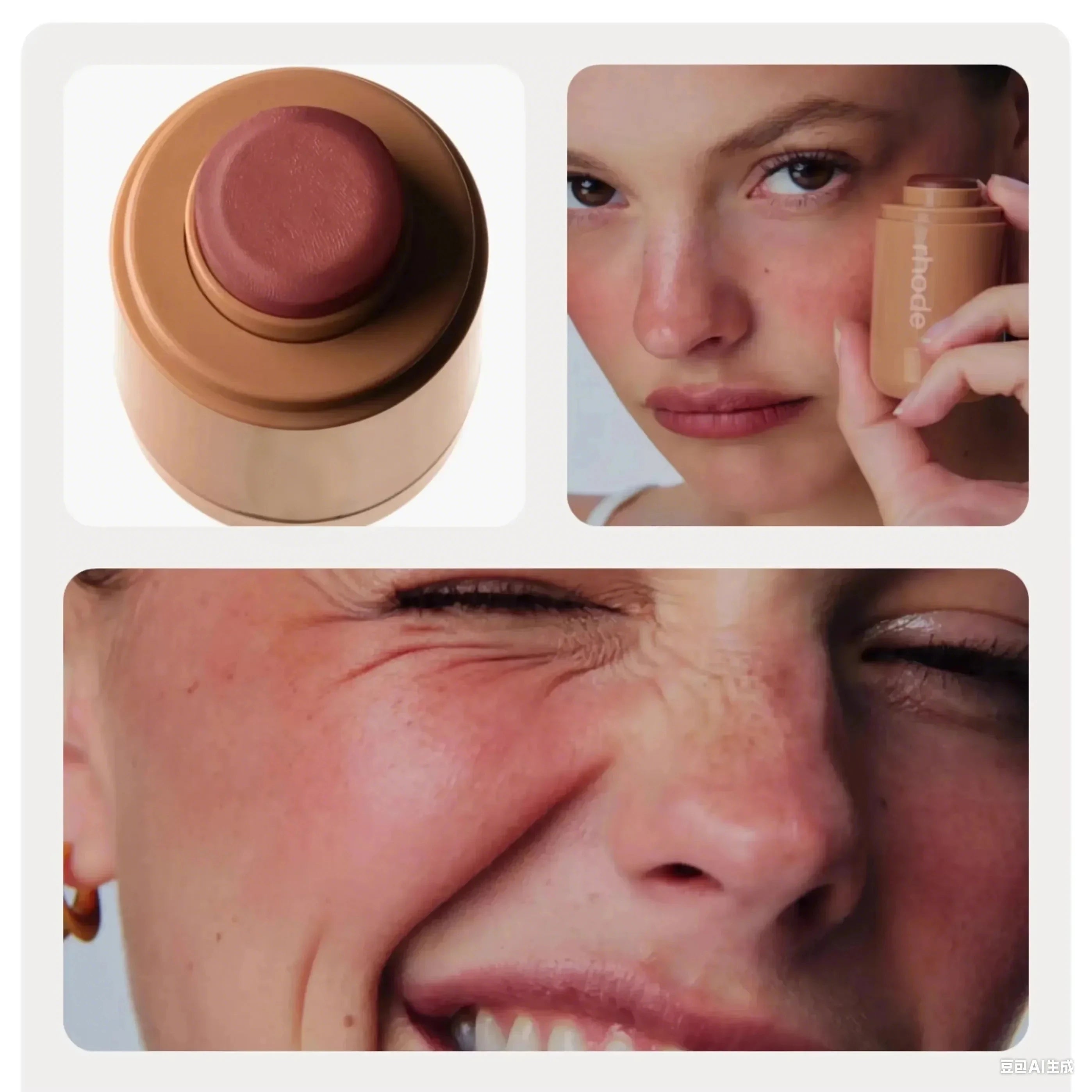 Hot Brand Fashion Cosmetics Portable Pocket Gift Bag Lip Gloss with Pattern Paste Powder Blusher Stick Blush Cream Daily Makeup
