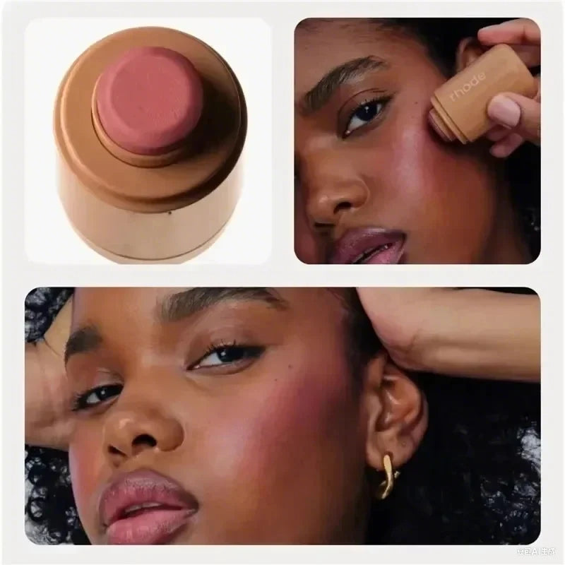 Hot Brand Fashion Cosmetics Portable Pocket Gift Bag Lip Gloss with Pattern Paste Powder Blusher Stick Blush Cream Daily Makeup