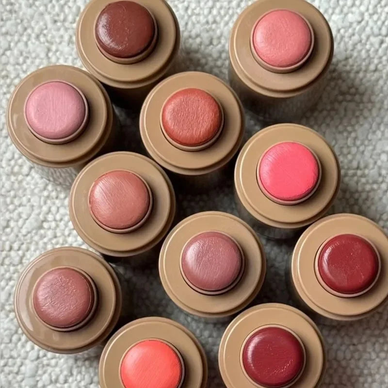 Hot Brand Fashion Cosmetics Portable Pocket Gift Bag Lip Gloss with Pattern Paste Powder Blusher Stick Blush Cream Daily Makeup