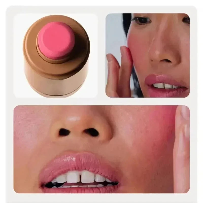 Hot Brand Fashion Cosmetics Portable Pocket Gift Bag Lip Gloss with Pattern Paste Powder Blusher Stick Blush Cream Daily Makeup
