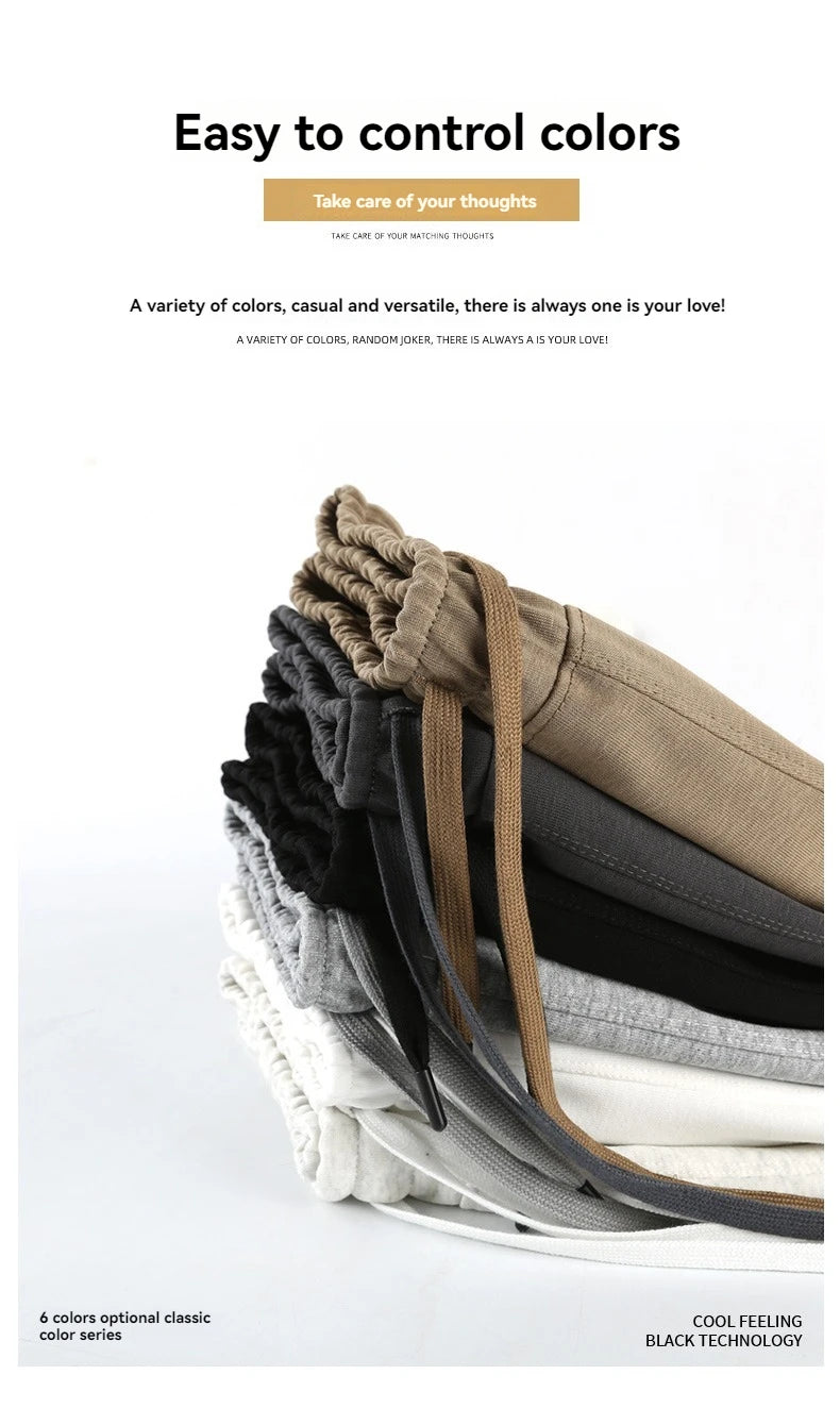 Fashionable Ultra-thin Cotton Neutral Shorts For Sports